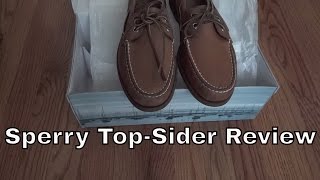 Sperry TopSider Authentic Original Shoe Review  FULL HD [upl. by Arimas]