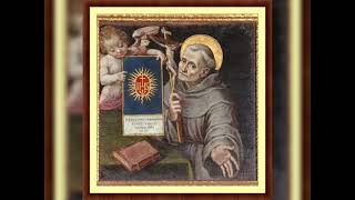 Saint of the Day for May 20 Saint Bernardine of Siena [upl. by Lahsiv]