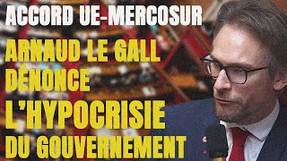 Pourquoi censurer notre résolution contre laccord UEMercosur si le gouvernement dit sy opposer [upl. by Fesoj]