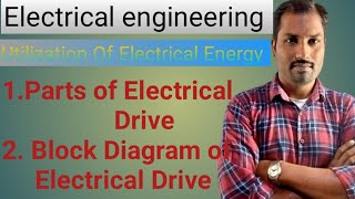 Utilization Of Electrical Energy  Explain Different Parts of Electrical Drive Block Diagram [upl. by Pride]