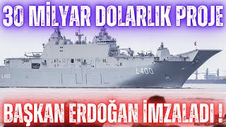 BAŞKAN ERDOĞAN İMZALADI  30 MİLYAR DOLARLIK PROJE BAŞLADI [upl. by Melborn648]