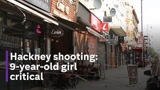 Hackney 9yearold girl fighting for her life after quadruple shooting [upl. by Jami]