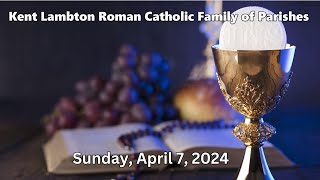 KLRCFP Sunday Mass for April 7 2024 [upl. by Harrus]