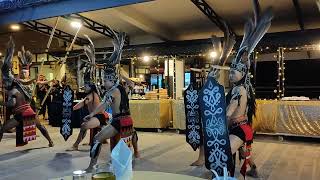 Borneo Tribe Performing Dance [upl. by Takashi]