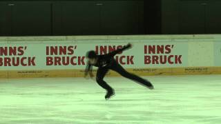 7 Keiji TANAKA JPN  ISU JGP Austria 2011 Junior Men Short Program [upl. by Nojed]