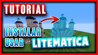 TUTORIAL COMO INSTALAR Y USAR LITEMATICA EN MINECRAFT [upl. by Darsie]