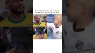 Reencontro de Neymar com o menino curado do câncer 🥹shorts football futebol neymar emotional [upl. by Dunn]