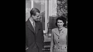 Elizabeth and Philip on their honeymoon in 1947 royalfamily queenelizabeth princephillip [upl. by Zacarias]