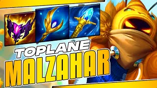 MALZAHAR BUT TOPLANE IS ACTUALLY LIT  S14 Malzahar MID Gameplay Guide [upl. by Selrahc800]