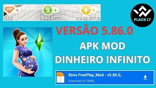 THE SIMS FREEPLAY MOD DINHEIRO INFINITO VERSÃO RECENTE 5860 ATUALIZADO 2024 [upl. by Aihcrop]