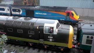 A HST on the East Lancashire Railway 121013 [upl. by Bari770]