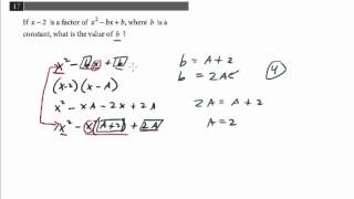 New PSAT Math Concepts Advanced Math 4 [upl. by Esorlatsyrc]