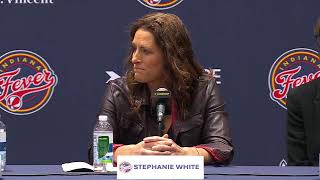 Stephanie White Introductory Press Conference [upl. by Lalo7]