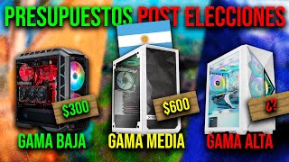 PRESUPUESTOS PC GAMER 2023 😱 OCTUBRE  GAMA BAJA MEDIA ALTA [upl. by Ramburt615]