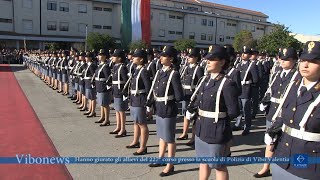 Hanno giurato gli allievi del 227° corso presso la scuola di Polizia di Vibo Valentia [upl. by Laaspere18]