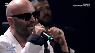 Negramaro cantano quotRicominciamo tuttoquot  Domenica In Speciale Sanremo 11022024 [upl. by Enilav]