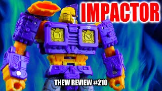 Siege Impactor Thews Awesome Transformers Reviews 210 [upl. by Rollet113]