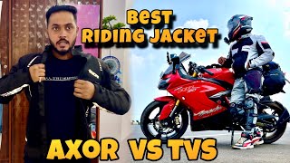 “Axor vs TVS Riding Jacket Detailed Review amp Comparison” Best Choice for Bikers” [upl. by Hawk]