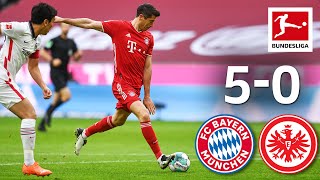 FC Bayern Celebrates Goal Festival  Bayern München  Eintracht Frankfurt  50  Highlights  MD 5 [upl. by Yttig]