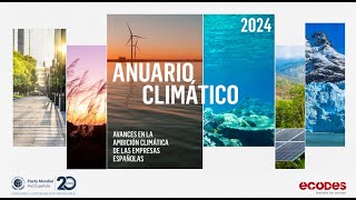 Presentación  Anuario Climático 2024 [upl. by Wolford982]