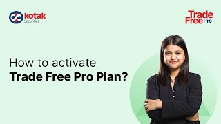 How to Activate Trade Free Pro Plan on Kotak Neo App  Avail MTF at 975  Kotak Securities [upl. by Hawkins]