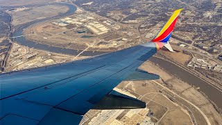 4K – Full Flight – Southwest Airlines – Boeing 7378H4 – MDWMCI – N8319F – WN146 – IFS Ep 714 [upl. by Galateah478]