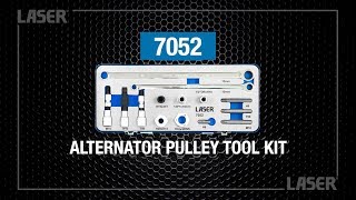 7052  Alternator Pulley Tool Kit [upl. by Acemat918]