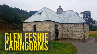 Scotlands Poshest Bothy Ruigh Aiteachain Bothy Glen Feshie Cairngorms [upl. by Vernor]