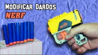 Cómo Modificar Dardos Nerf  Modify as Nerf Darts [upl. by Kcajyllib]