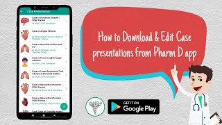 How to Download amp Edit Case presentations from Pharm D app  Dr Pharma [upl. by Ordnajela797]