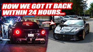 RETRIEVING OUR “STOLEN” FERRARI UPDATE MARYLAND COPS TICKET AND IMPOUND FERRARI [upl. by Blaseio]