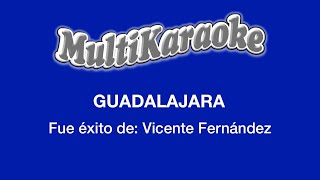 Guadalajara  Multikaraoke  Fue Éxito de Vicente Fernández [upl. by Artemla]