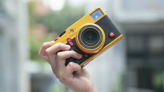 TTArtisan 27mm f28 Limited Edition X mount  Organge Yellow [upl. by Hannaoj]