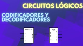 Aprende Circuitos Lógicos XV  Codificadores y Decodificadores [upl. by Aynod]