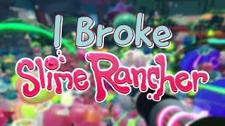 I broke Slime Rancher 3000 Slimes GONE WRONG [upl. by Wilkison]