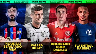 PACOTE DE REFORÇOS no BARÇA l FLA quer JOHN l KROOS VAI VOLTAR PRA JOGAR A COPA  l DAMIÃO e [upl. by Keare]