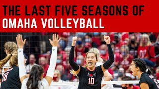 The last five seasons of Omaha volleyball [upl. by Manson145]