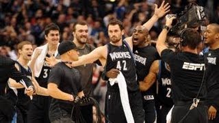 Minnesota Timberwolves Top 10 Plays of the 2012 Season [upl. by Janeen]