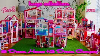 Barbie Dream House and Dream Camper Huge Collection 2020 Barbie Dollhouse Tour Barbie Dream Life [upl. by Enitsed788]