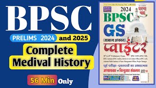 BPSC Complete Medieval History Bilingual  BPSC History  1 hr only  Previous Year [upl. by Vale]