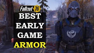 Fallout 76 Best Early Game Armor And How To Get It New Player Guide [upl. by Gayn]