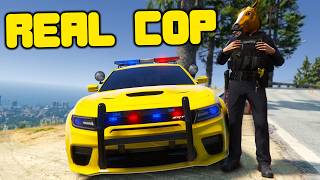 Breaking No Laws As A Real Cop In GTA 5 RP [upl. by Asta]