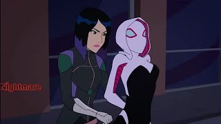 Marvel rising spider Gwen ryona part 2 final [upl. by Buine]