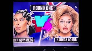 HANNAH CONDA VS MARINA SUMMERS  IM OUTTA LOVE [upl. by Nalorac108]