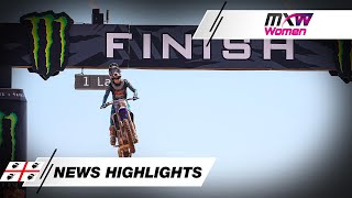 News Highlights  WMX  MXGP of Sardegna 2024 MXGP Motocross [upl. by Wendel]