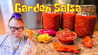 How to Make and Can Salsa [upl. by Saloma]