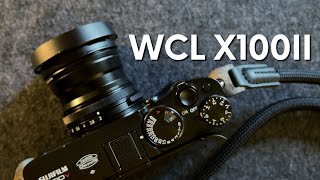 WCL X100II  LENTE di CONVERSIONE per FUJIFILM X100V [upl. by Eyllom]