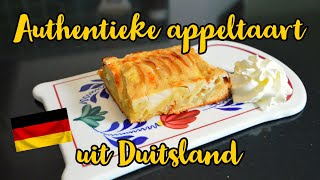 Authentieke appeltaart uit Duitsland  Kookavonturiers  Recept [upl. by Merill849]