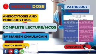 85 Anisocytosis and Poikilocytosis  Hematological Disorders [upl. by Daron553]