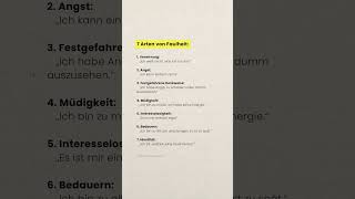 7 Arten von Faulheit [upl. by Valentin]